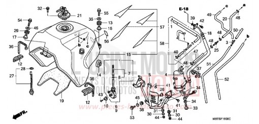 FUEL TANK XL1000V5 de 2005